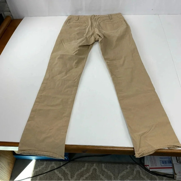 BKE Mens/Boys Pants Khaki Jake Straight Fit Stretch Casual Preppy Buckle 27x29 - Picture 7 of 9
